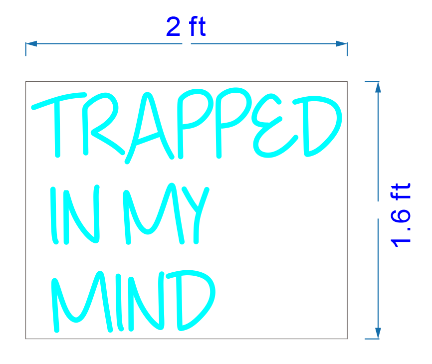 Custom Trapped in my mind