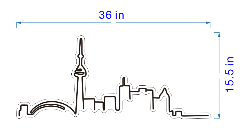 Custom Toronto Skyline
