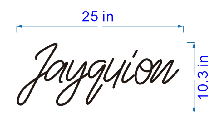Custom Jayquion Sign