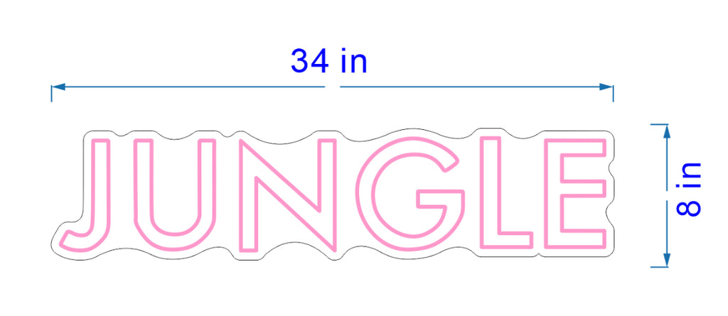 Custom Jungle Sign