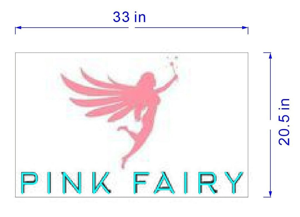 Custom Pink Fairy Sign
