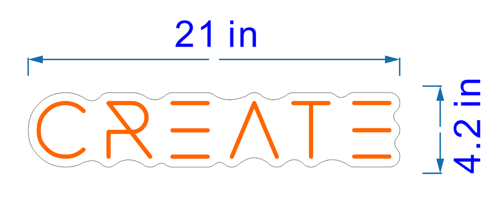 Custom Create Neon Sign